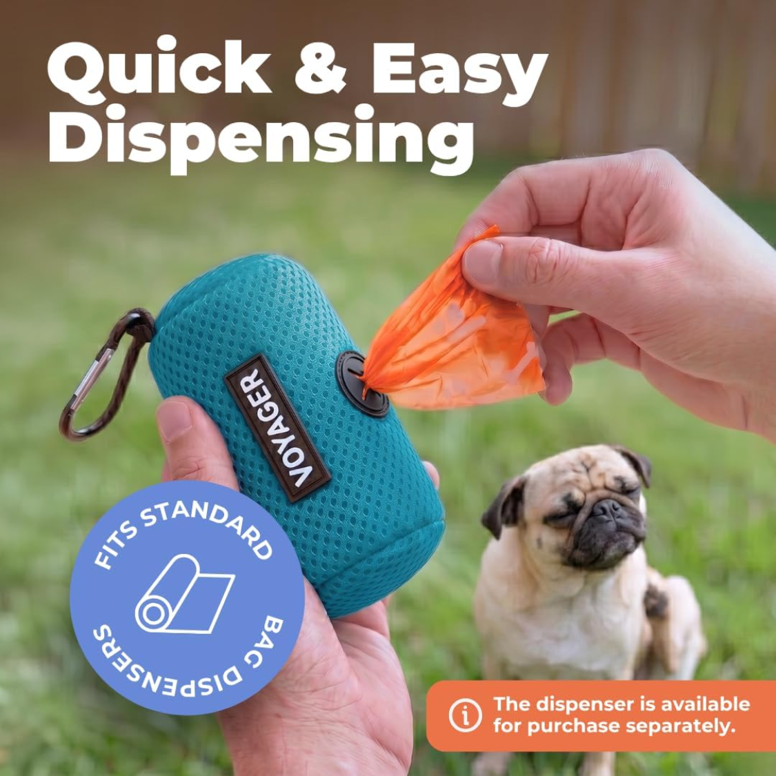 Dog Waste Bags 150 Count Leak-Proof Tear-Resistant Disposable Poop Bags