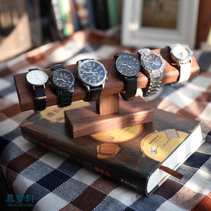 Wooden Watch Storage Rack Display Stand Large & Small Options