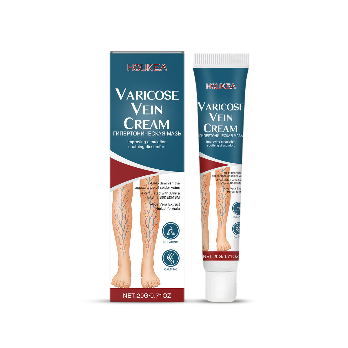 Gentle Care And Massage Of The Legs To Relieve Discomfort, Nourish