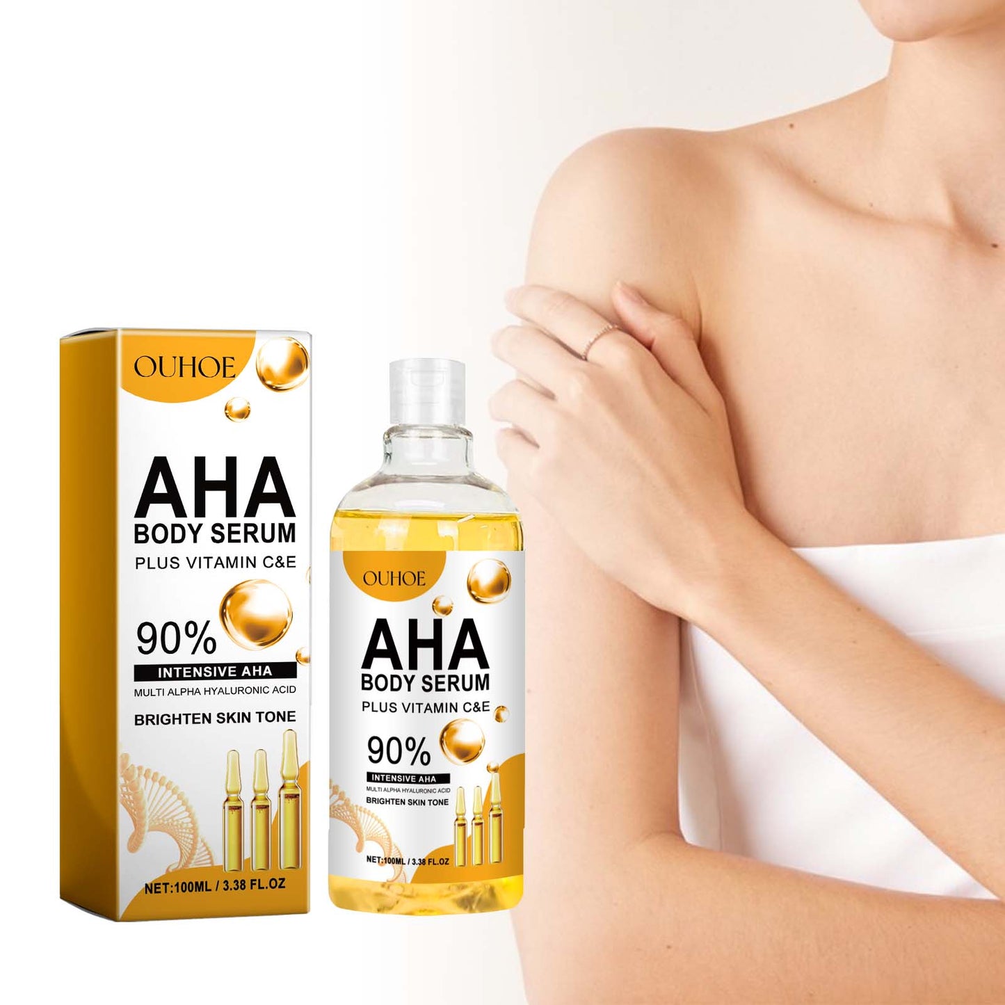 Fruit Acid Facial and Body Essence - Brightening Moisturizing Serum 100ml