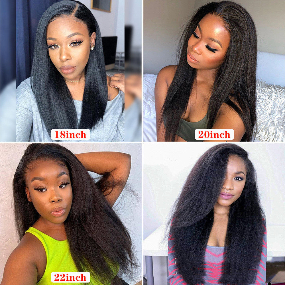 Women’s Creative Curly Lace Front Wig - Black, 14-30 Inch Synthetic Hair