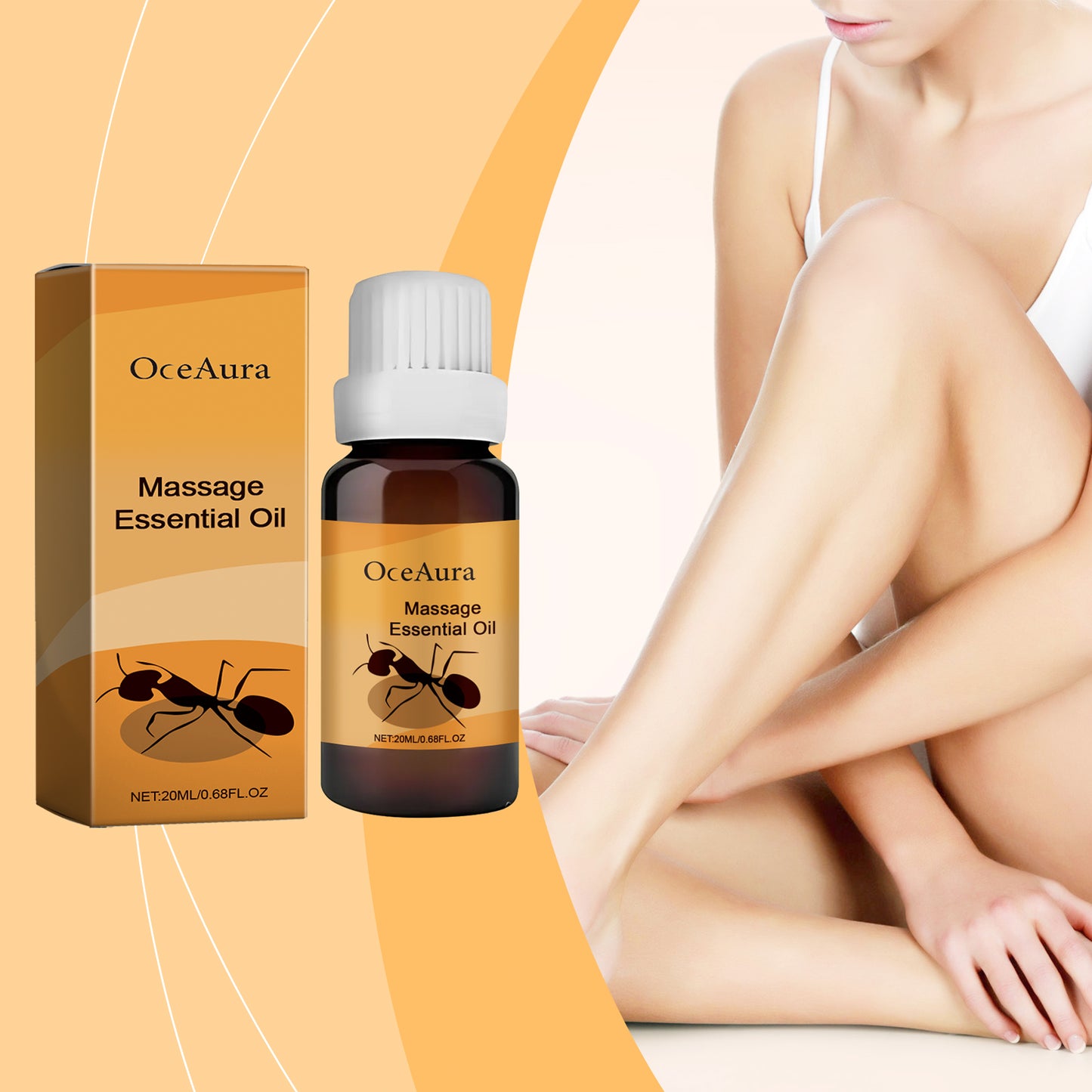 Collagen Skin Massage Oil - Firming & Hydrating Body Treatment 20ml