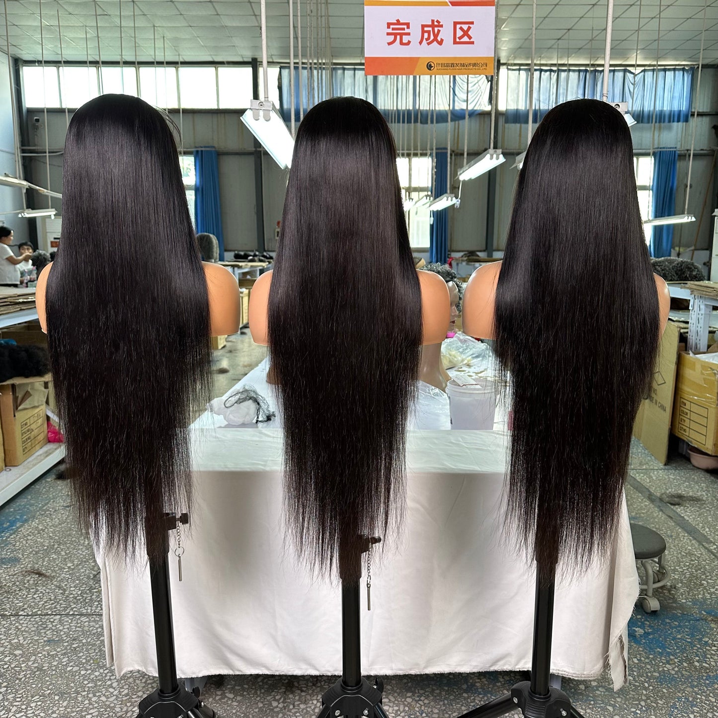 200% Density Bone Straight Human Hair 13x4 HD Lace Front Wig