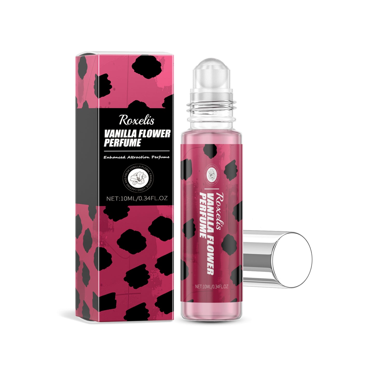 Vanilla Flower Roll-On Perfume for Women - 10ml Long-Lasting Fragrance