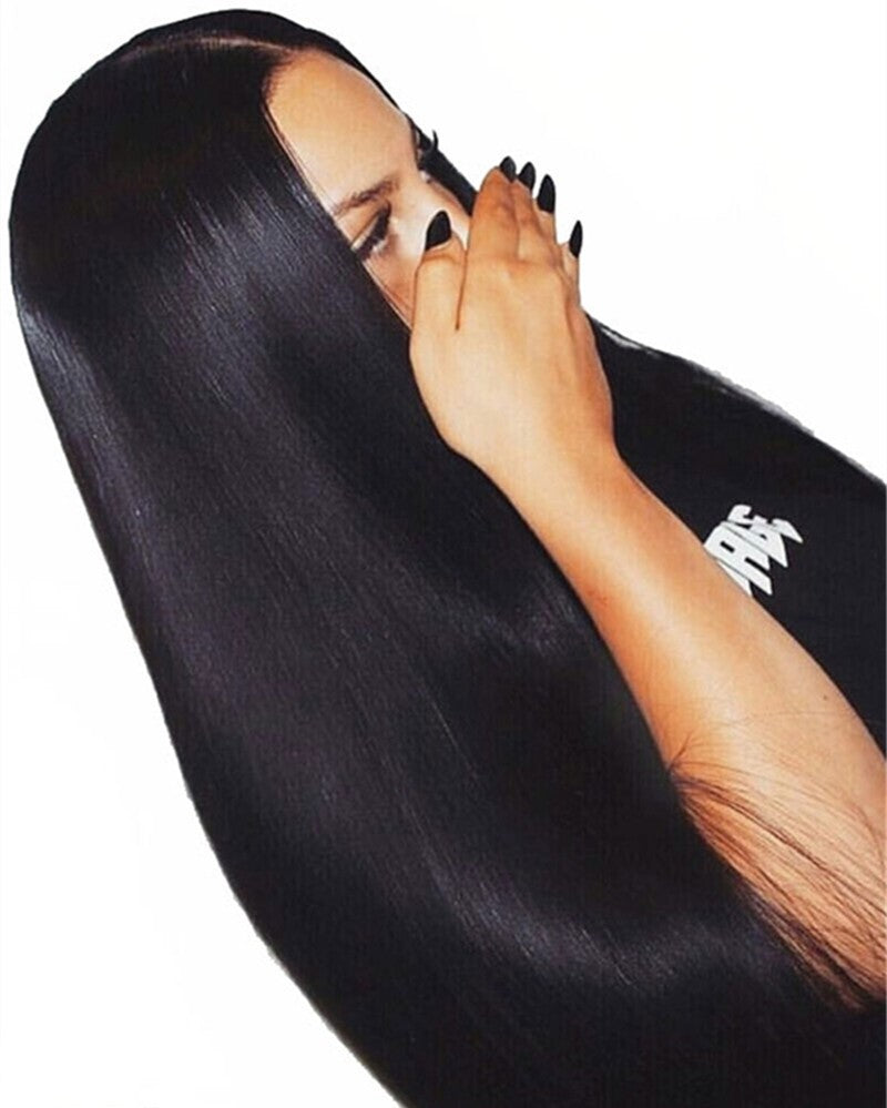 High Quality Large Straight Lace Wigs for Women - Multiple Lengths