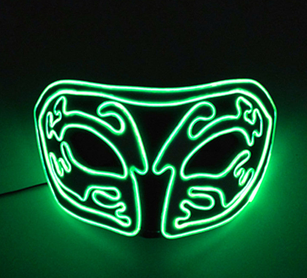 LED Glow Face Mask - Multiple Colors
