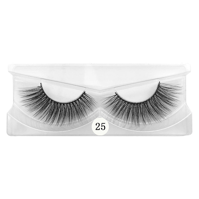 Multi-Layer 3D False Eyelashes Set Natural Volume Style - 1 Pair