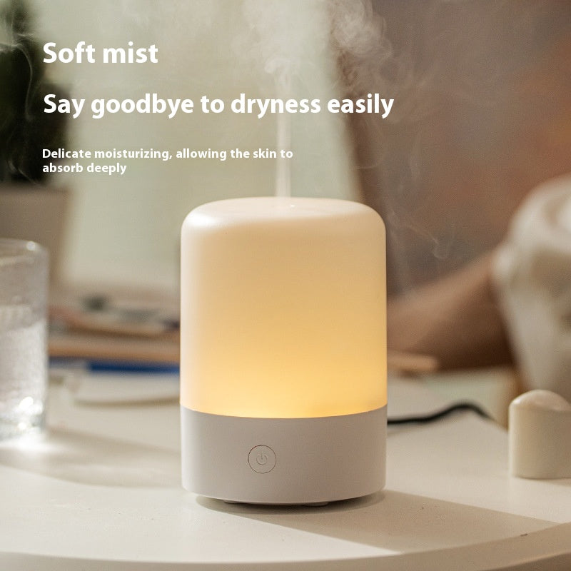 USB Desktop Aroma Diffuser - Small Humidifier & Fragrance Machine for Bedroom