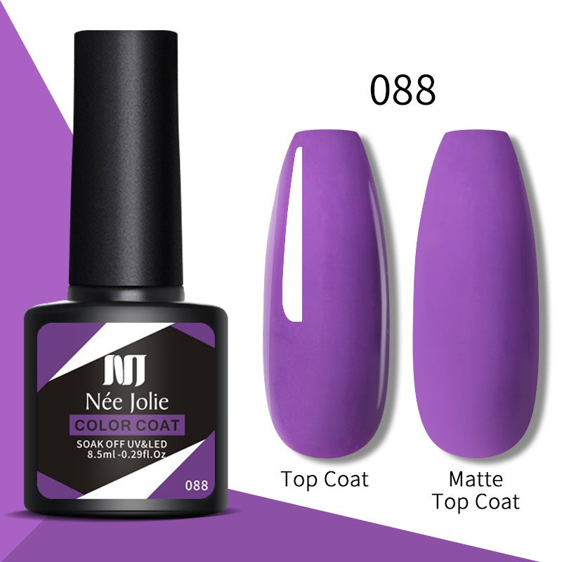 Reflective Gel Nail Polish Set - Christmas Red UV-LED Safe Long-Lasting