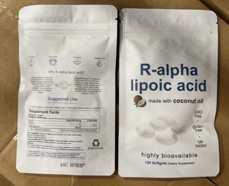 Alpha Lipoic Acid 600mg Softgels - 120 Count