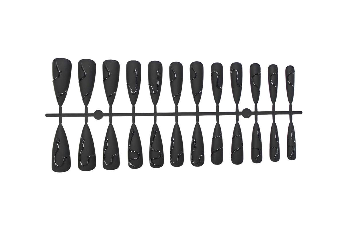 Wearable Nail Gel Patch Set for Long Stiletto Manicure - Nail Art & Tools
