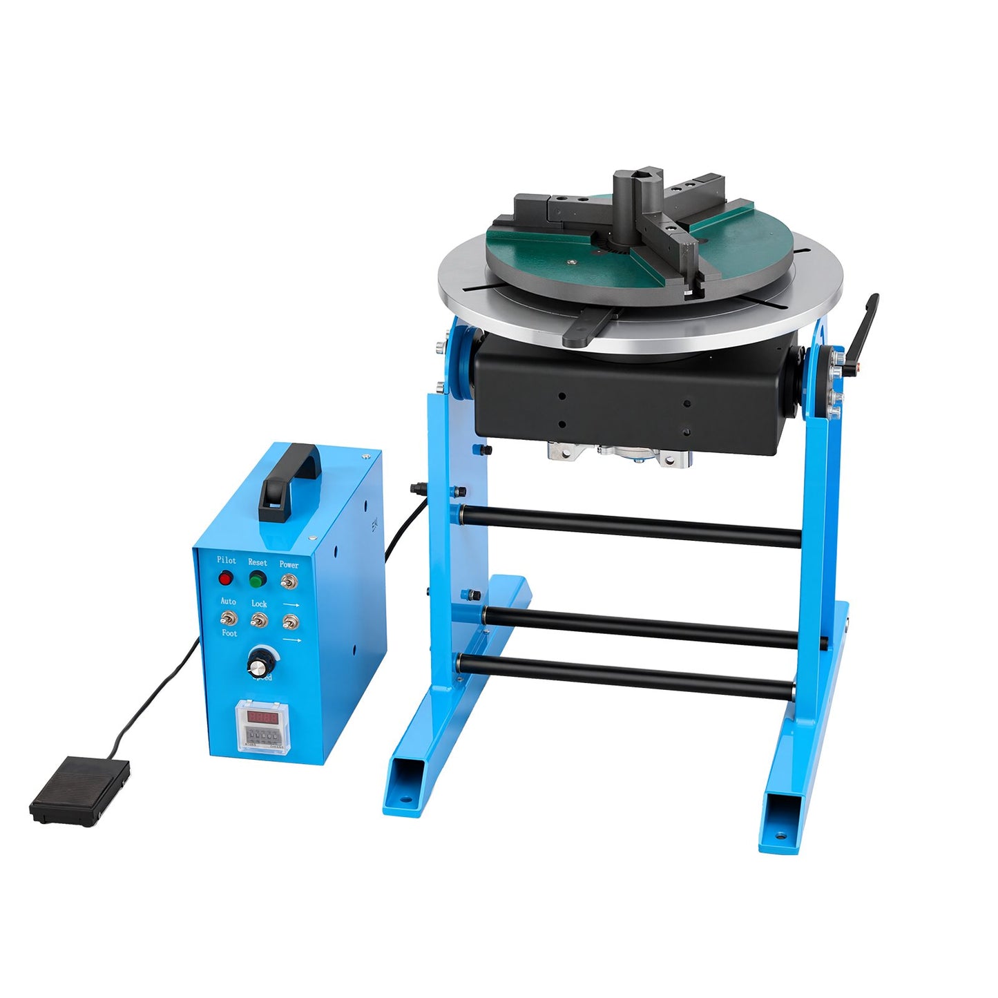 Rotary Welding Positioner 441 Lbs Load Capacity Tilt Table with Speed Control