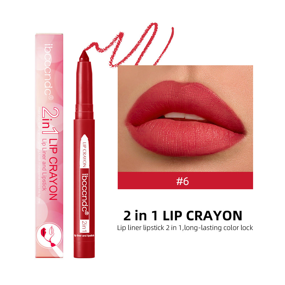 Long Lasting Waterproof Lip Liner - Matte, Moisturizing, 1G