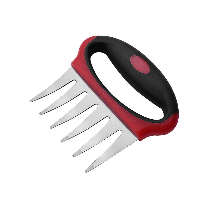Kitchen Meat Claw - Shredded Chicken Anti-Scald Heat Insulation Tool, Red