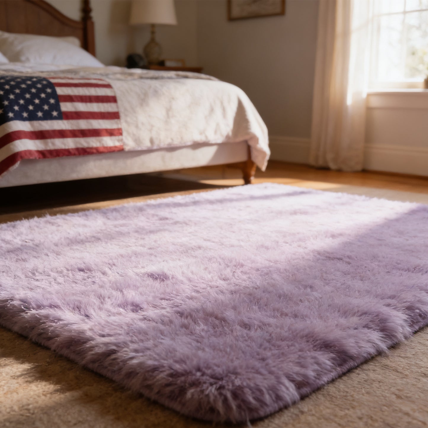 Light Purple Bathmat - Soft and Absorbent Bathroom Rug