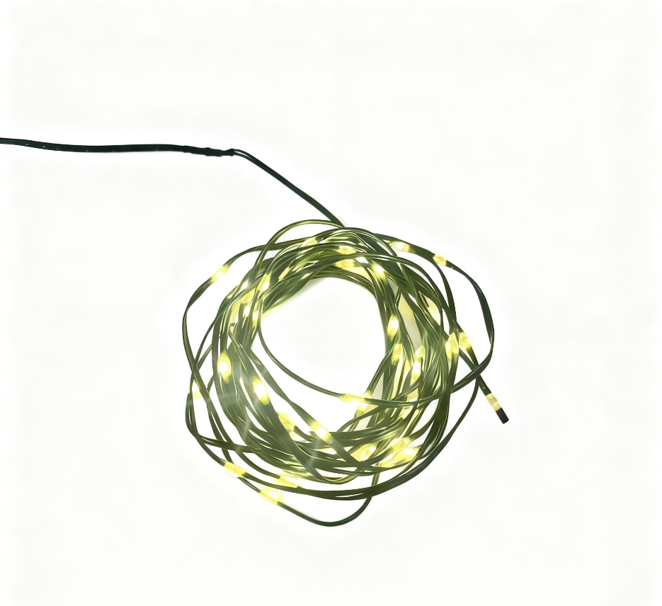 Battery Operated Christmas LED String Lights - 16.4FT 50LED