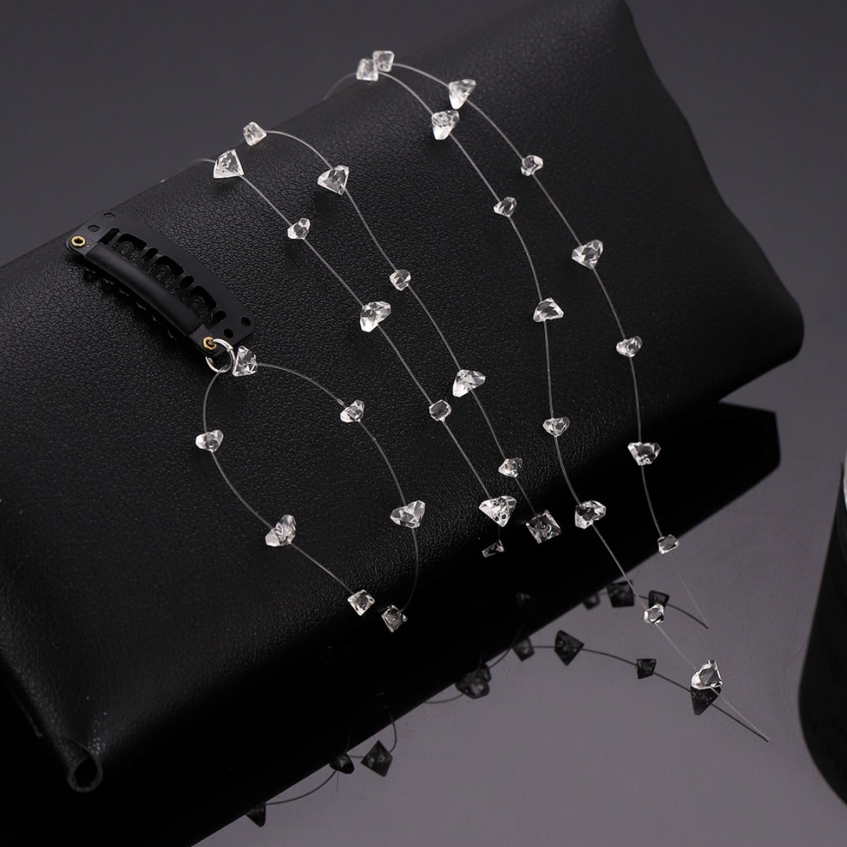 Pearl Hair Chain Tassel Accessory