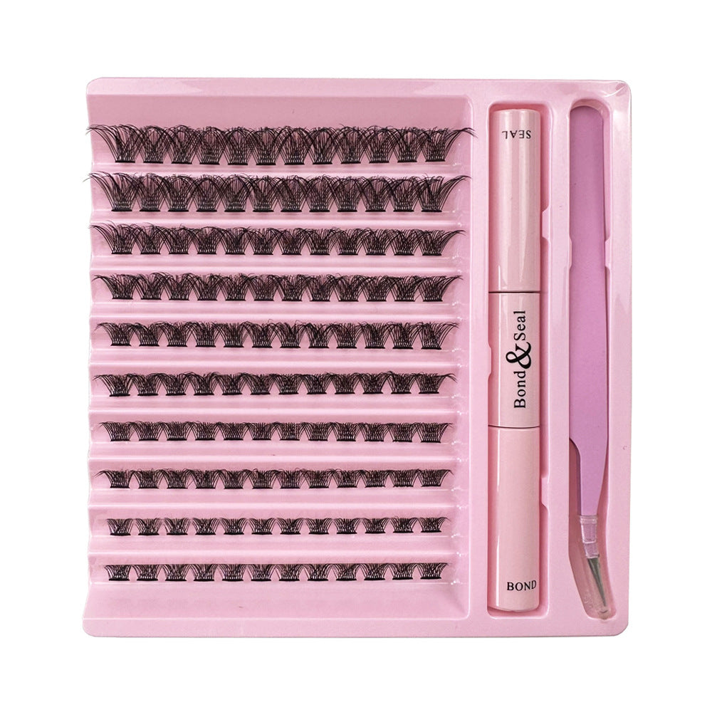 Self-Grafting Single Cluster False Eyelash Set - Multiple Variants for Makeup
