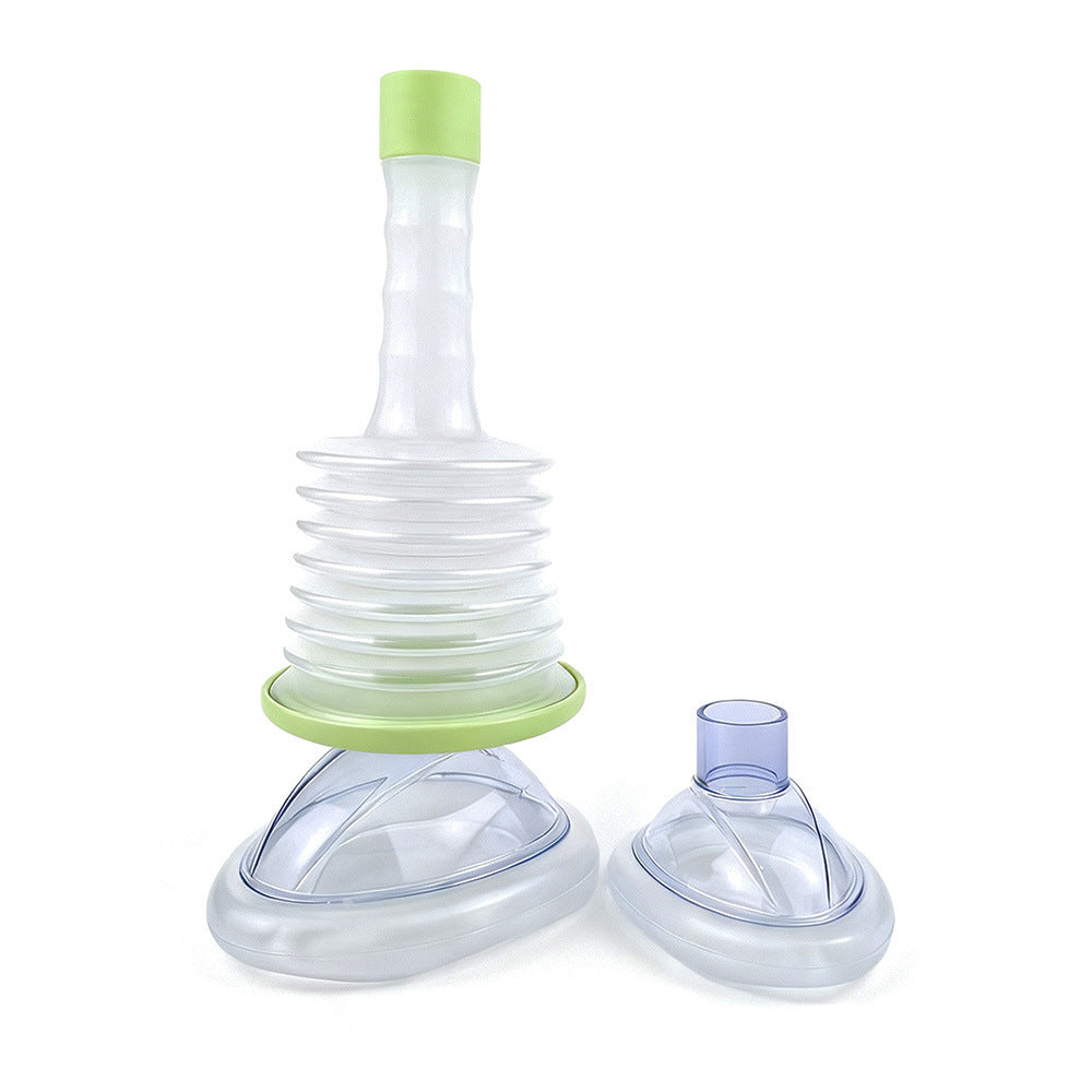 Portable Choking Rescue Device with Adult Child Masks First Aid Kit
