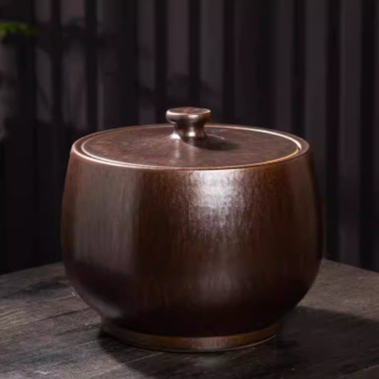 Ceramic Airtight Rice and Flour Storage Jar - Thickened Capacity Options