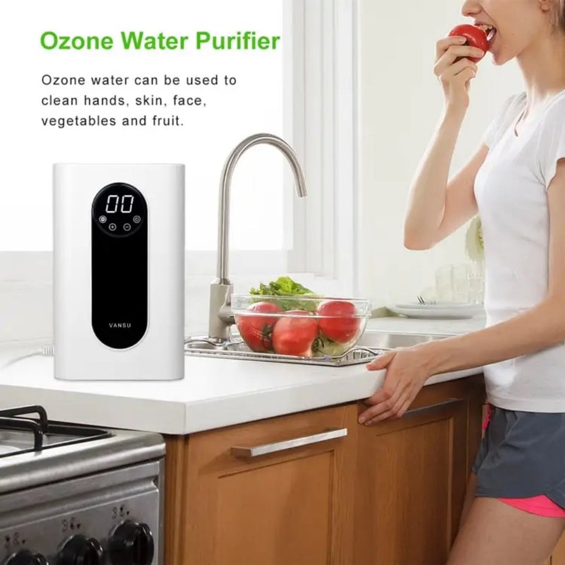 Ozone Fruit and Vegetable Cleaner Machine - Anion Ozone Disinfectant for Home Use