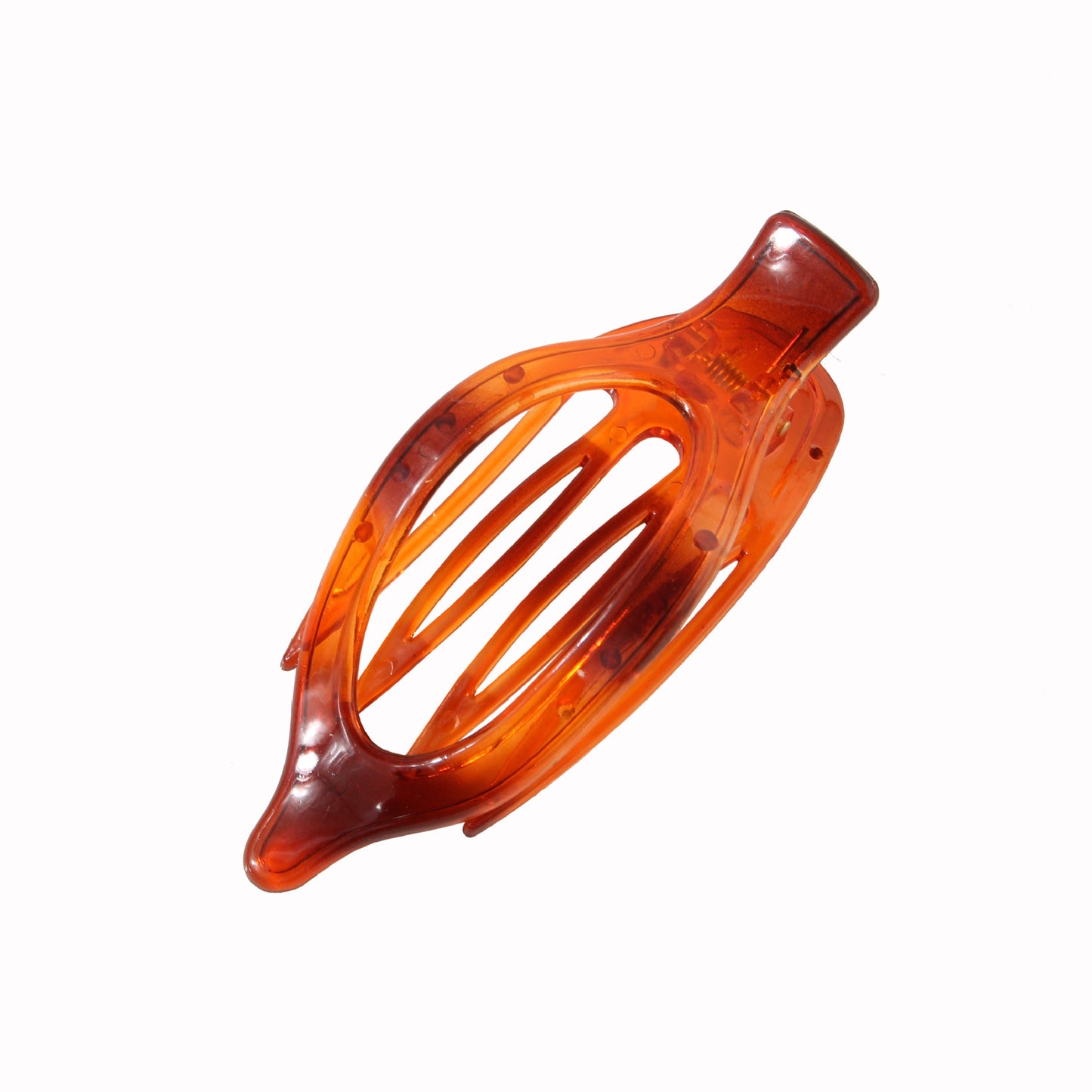 Large Oval Hair Claw Clip - Matte & Glossy Finish Hair Accessory