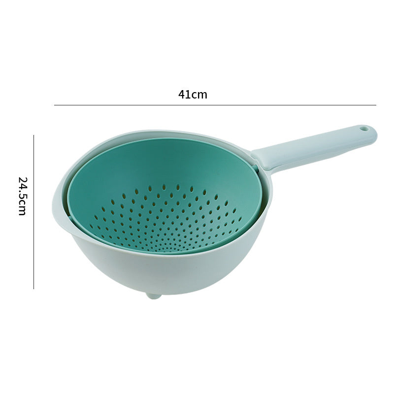 Multifunctional Plastic Vegetable Basket for Fruits and Vegetables