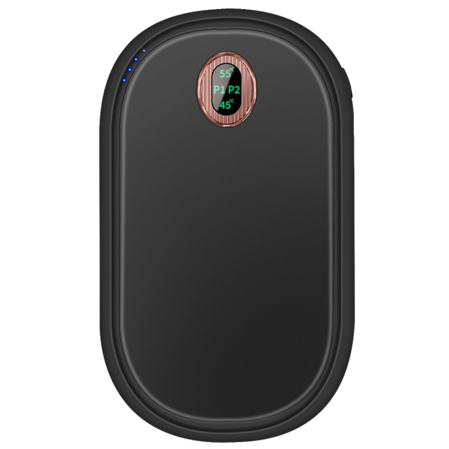 Rechargeable Hand Warmer - Portable Power Bank with Digital Display