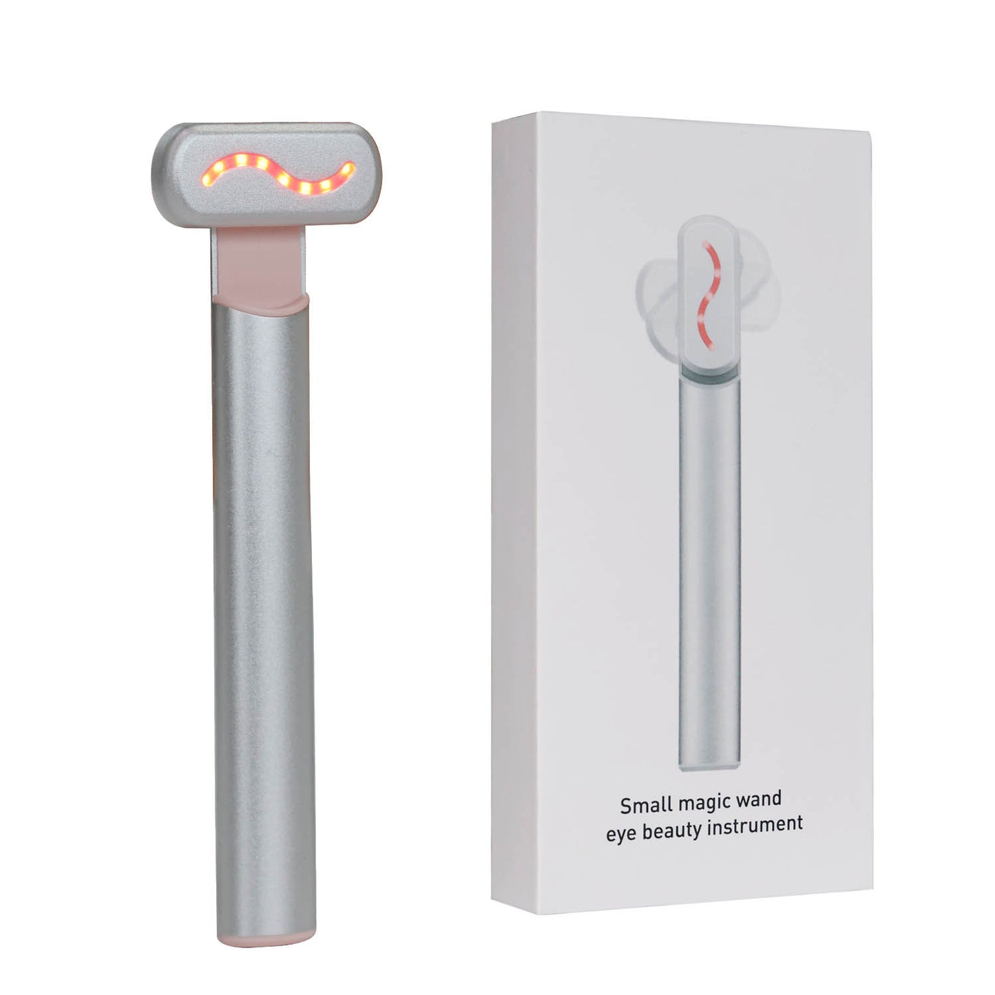 Rotatable Facial Eye Care Device with Red Light Rejuvenation - USB Powered
