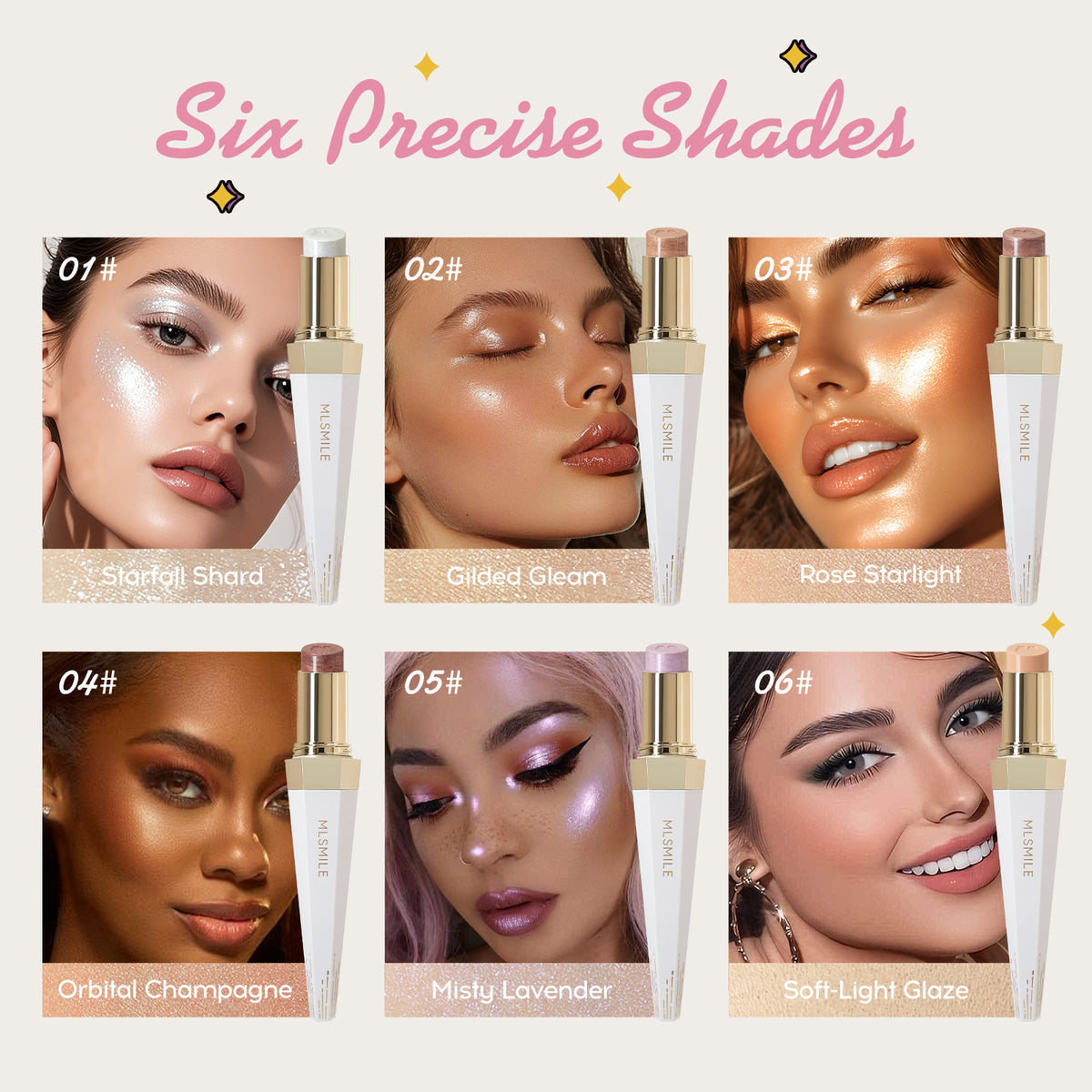 Highlighting Stick Set Skin-Tone Contour Brightening