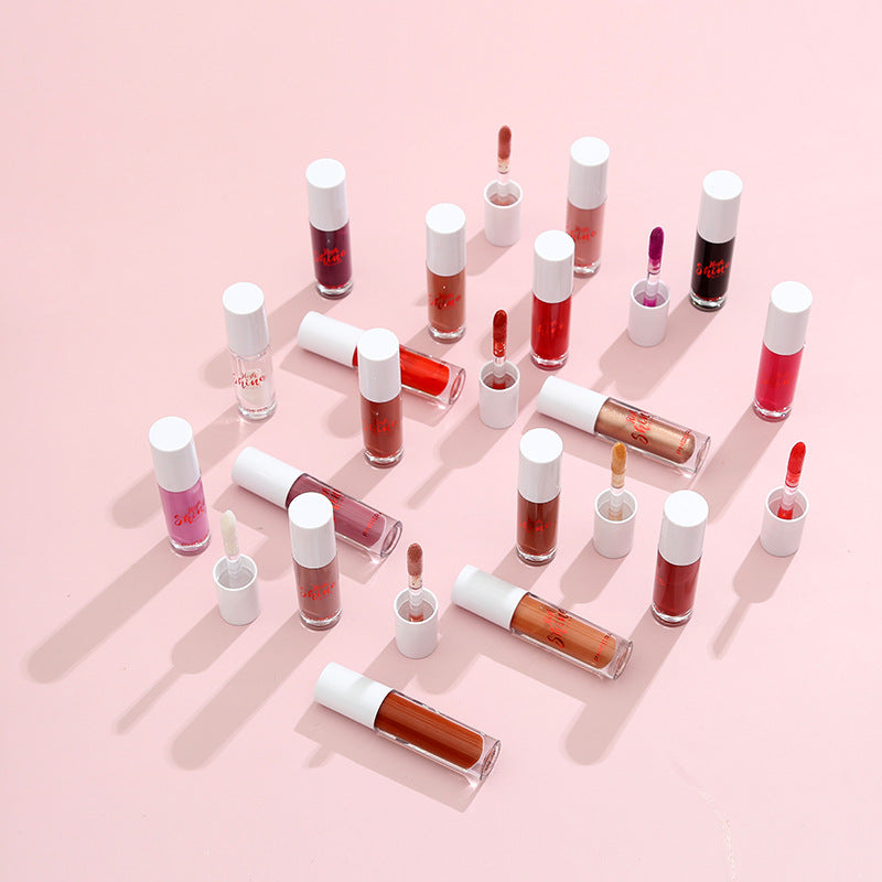 Moisturizing Jelly Lip Gloss - Long Lasting Crystal Lip Tint & Lip Care