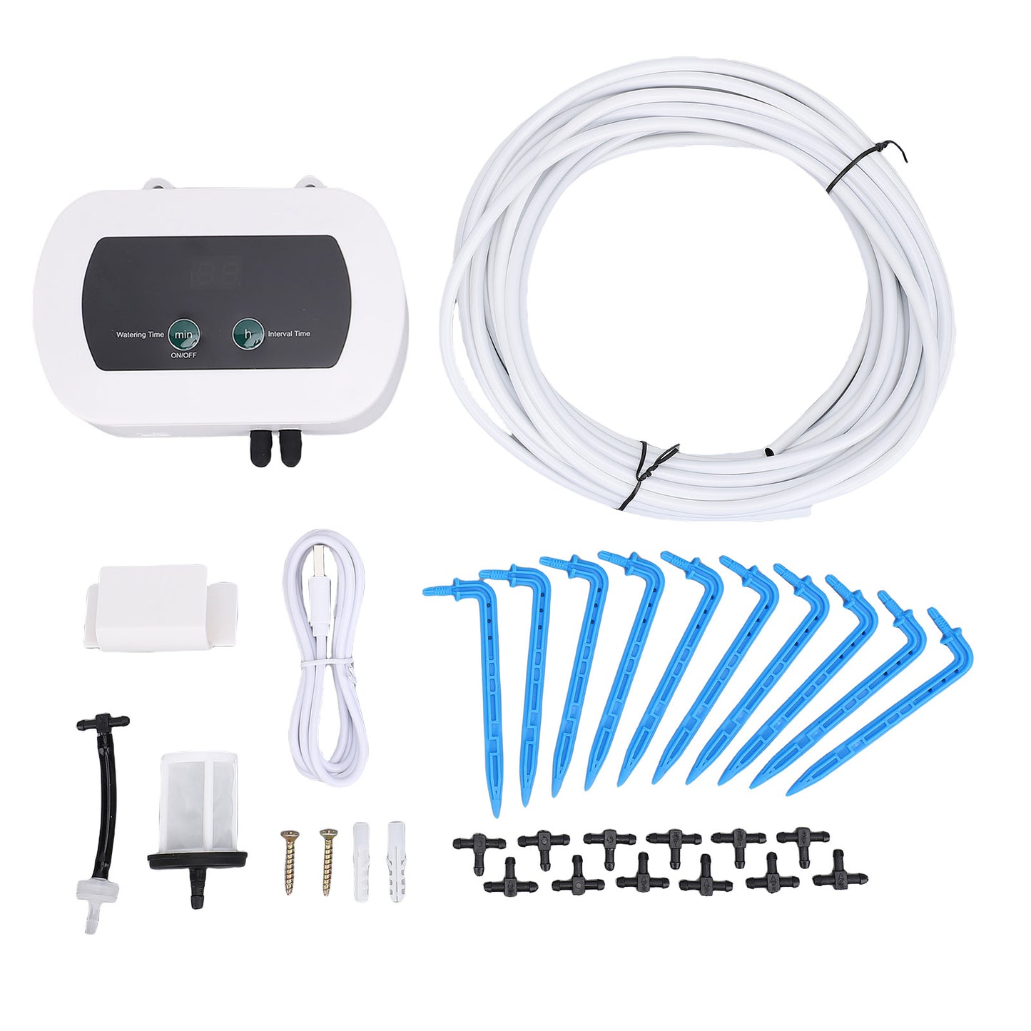 Automatic Plant Waterer with Smart Timer Self Watering System for Indoor Gardens