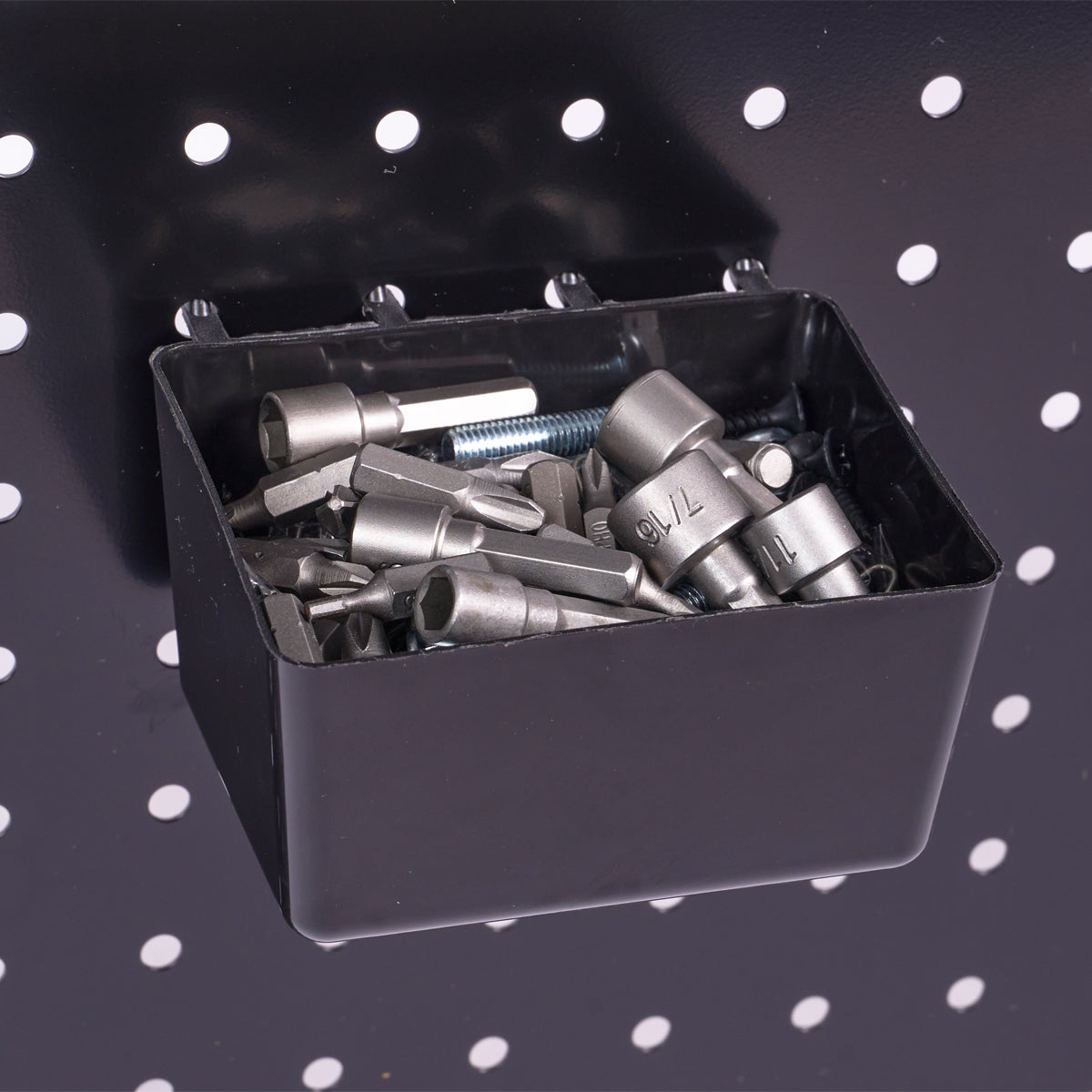 278-Piece Wall-Mounted Pegboard Organizer Kit for Workshops & Garages
