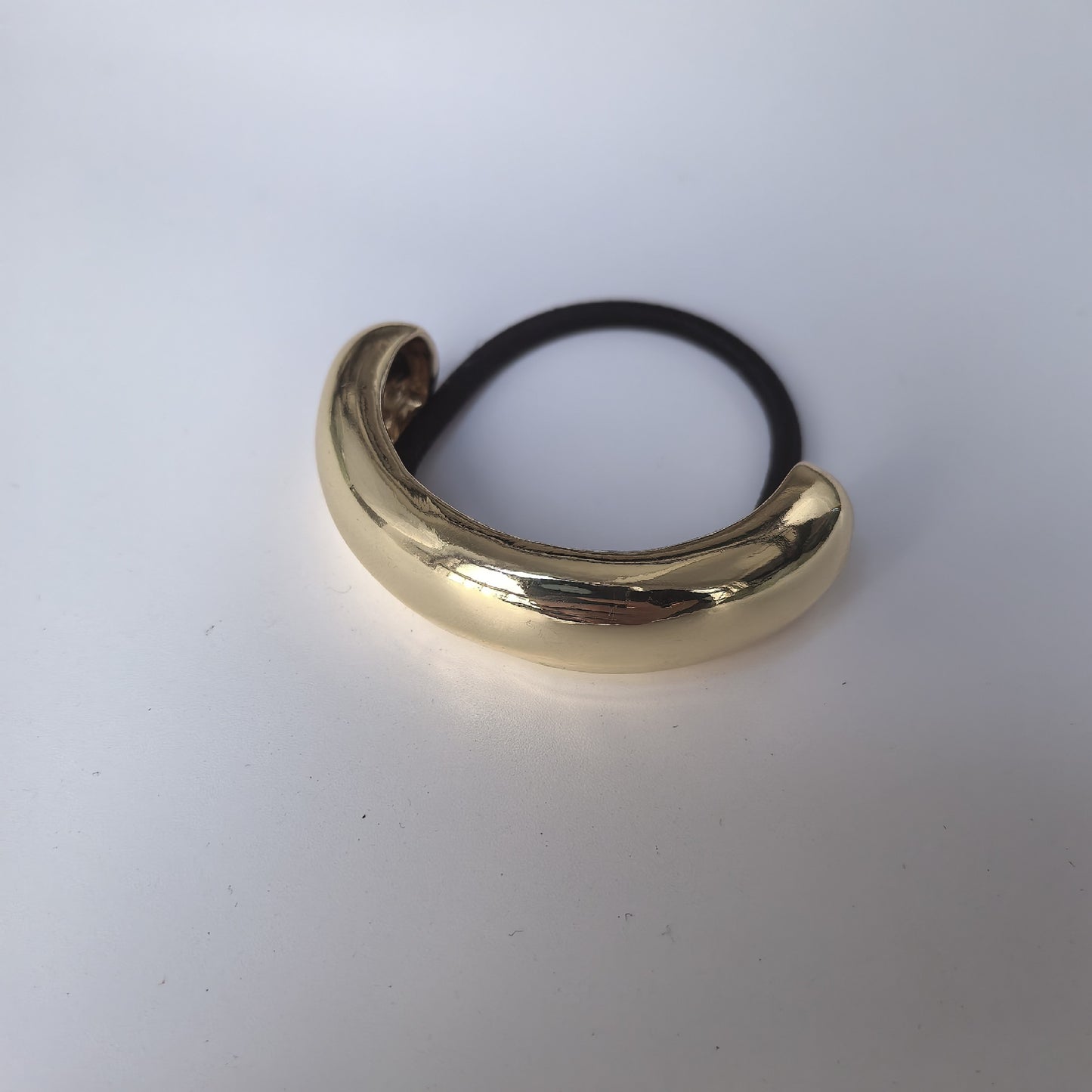 Minimalist Alloy Hair Ring Set - Semi-Curved Hair Accessories for Elegant Styling