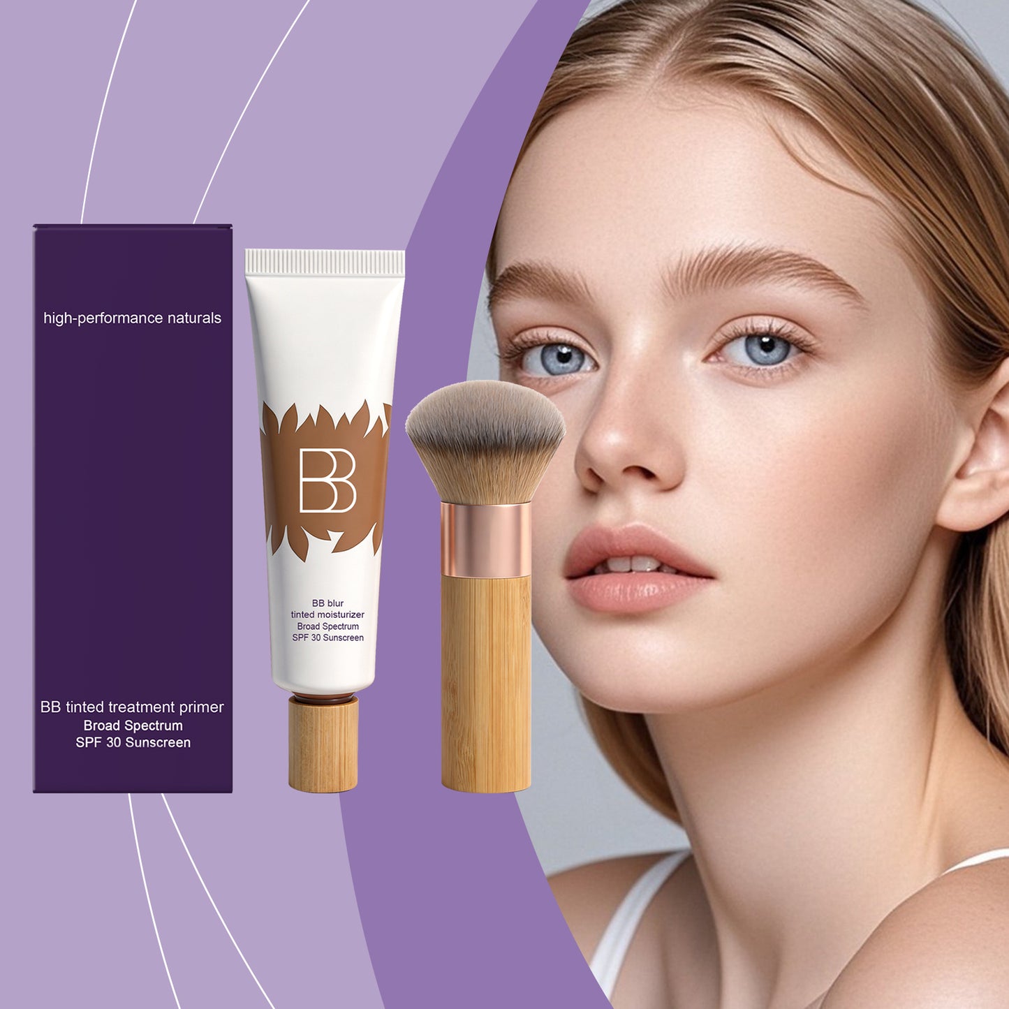 Waterproof Concealer BB Cream Makeup Set - 30ml