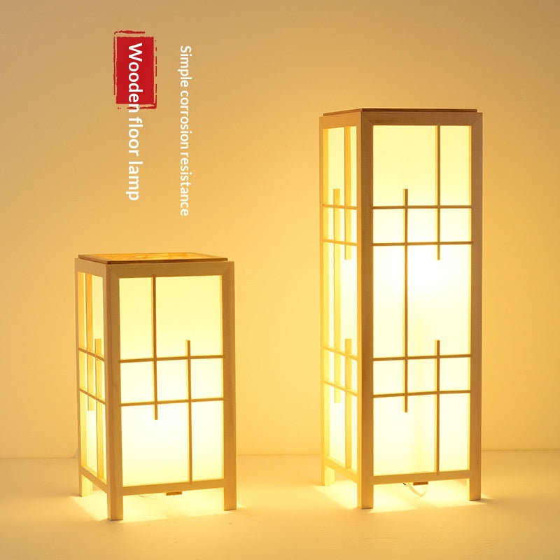 Chinese-Style Bamboo Lamp for Living Room Home Decor