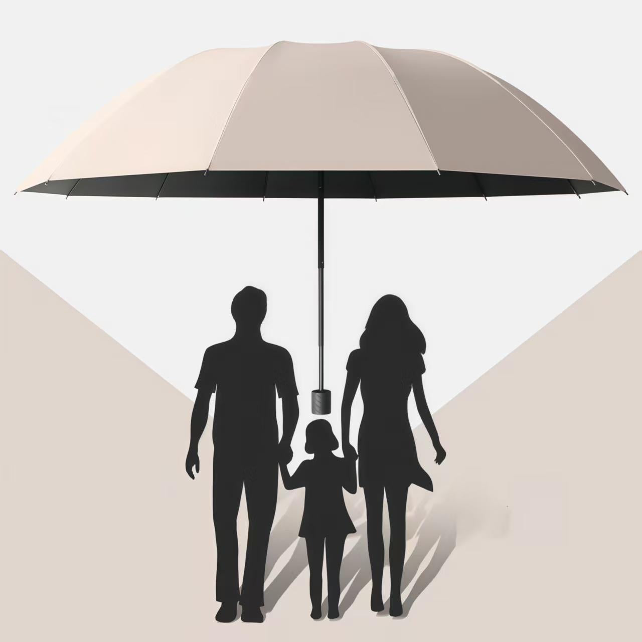 Windproof Waterproof Double Umbrella - Automatic Open/Close