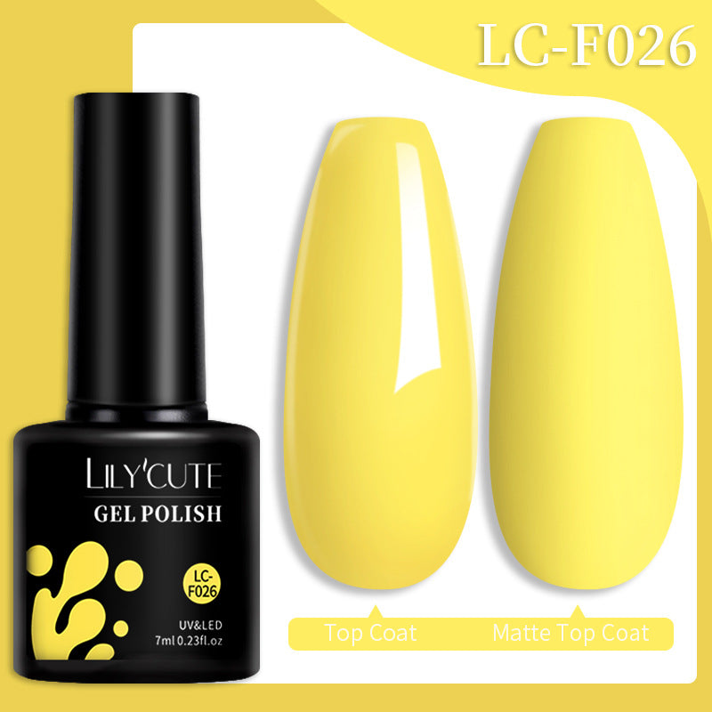 Colored Glitter Nail Glue Set for Nail Art - Waterproof & Non-Flushing