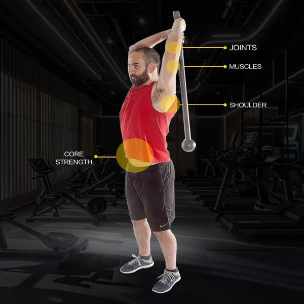 20LB Macebell for Home Exercise and Gym Workouts