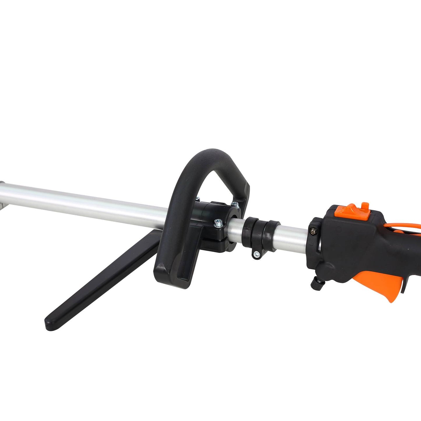 4-in-1 Gas Powered Multi-Functional Trimming Tool with Pole Saw, Hedge Trimmer & Brush Cutter