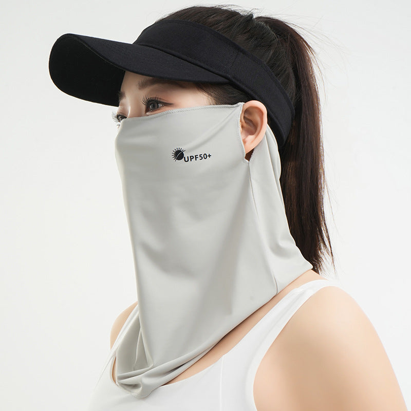 Breathable Face Mask with UV Protection & Neck Ear Hanging