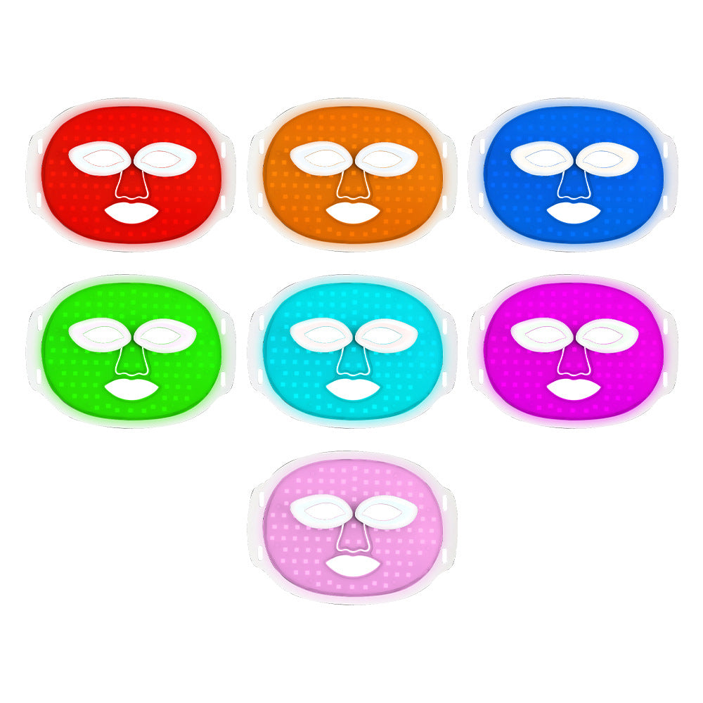 Photon Rejuvenation Silicone Face Mask for Skin Brightening and Wrinkle Reduction