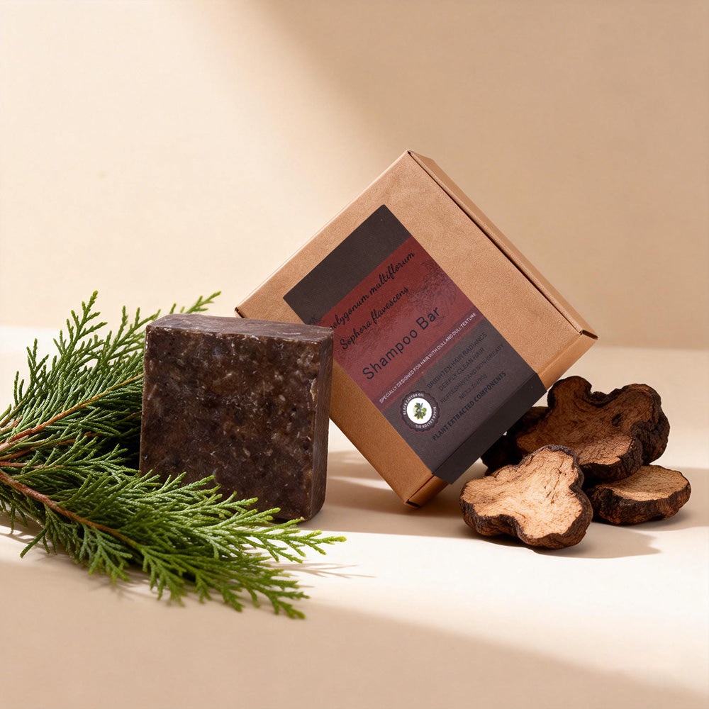 Fo-Ti Shampoo Bar 90g - Square