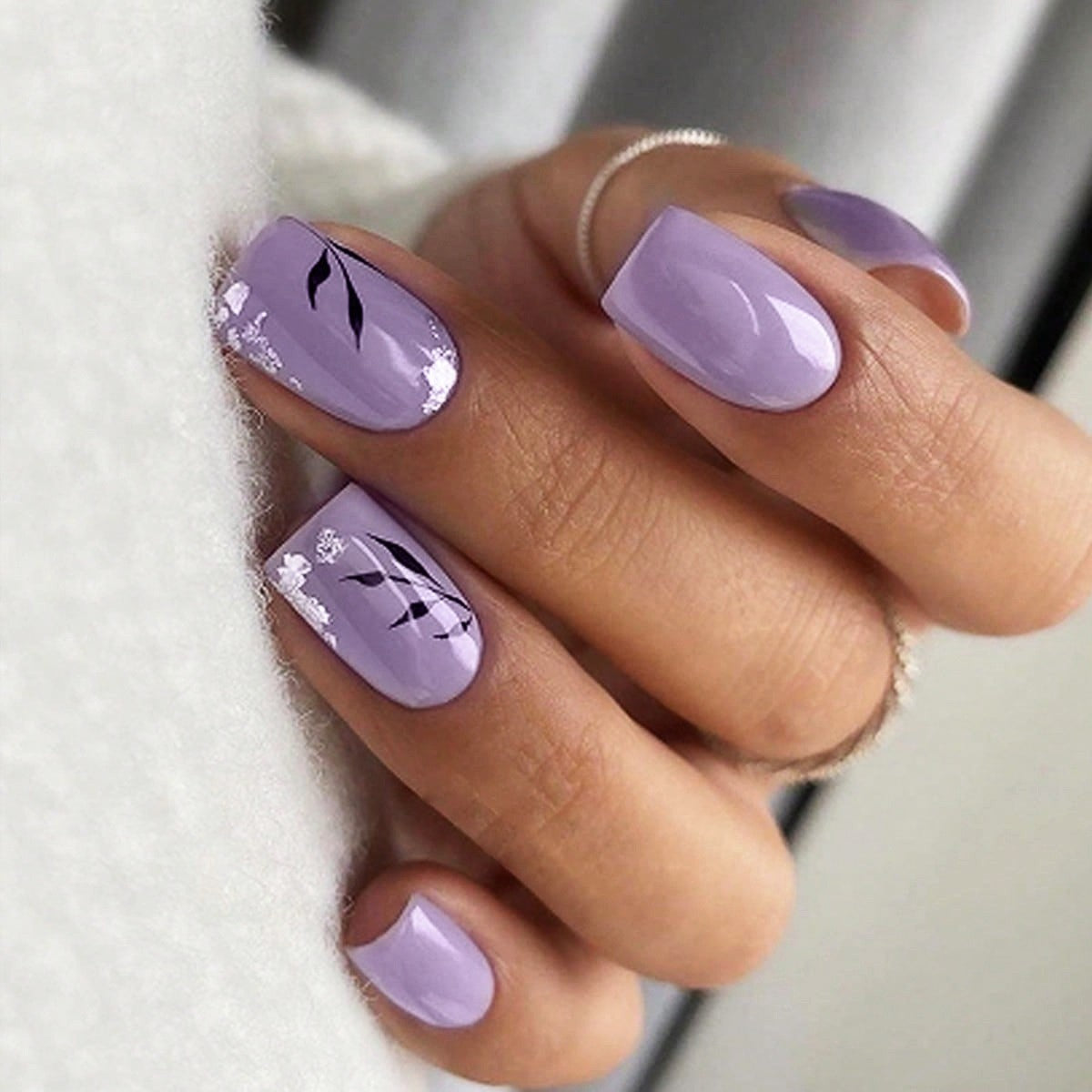 European, American & French Style Fake Nail Patch Set for Nail Art