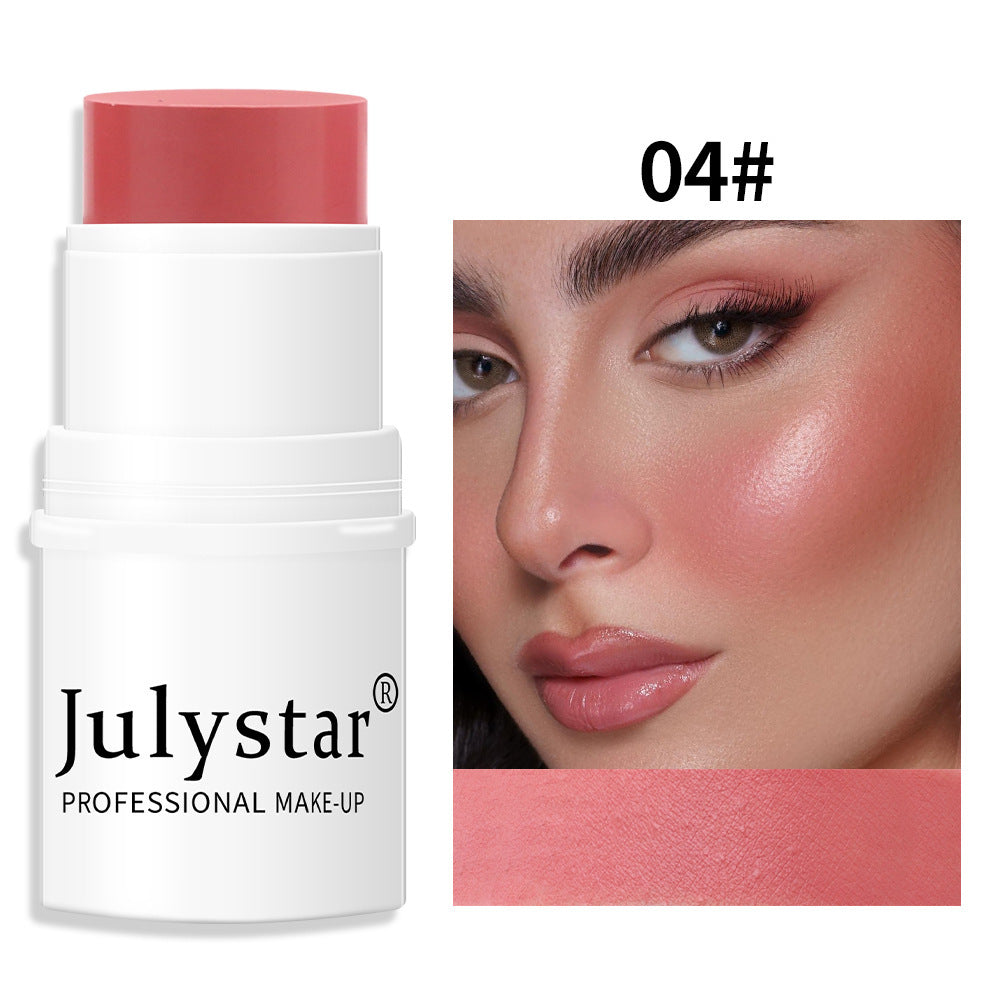 Cream Blush Stick - Long-Lasting Matte & Pearl Face Makeup