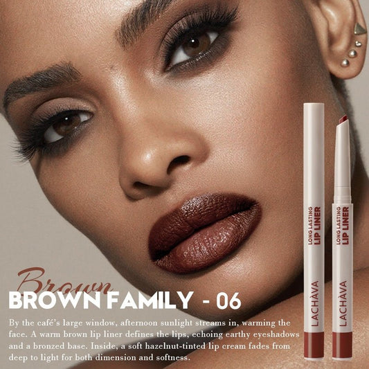 10 Color Lipstick & Lip Liner Set Waterproof Long Lasting Makeup