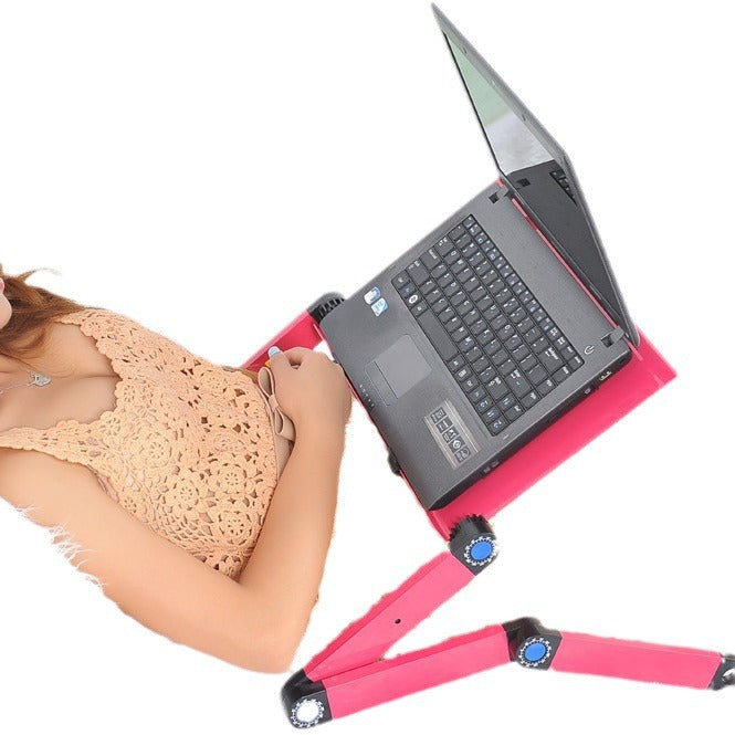Cooling Laptop Desk Stand with Ventilation for Workspace and Tablets