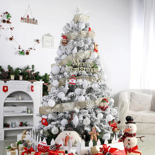 100pcs Shatterproof Christmas Tree Ornaments - Decorative Baubles