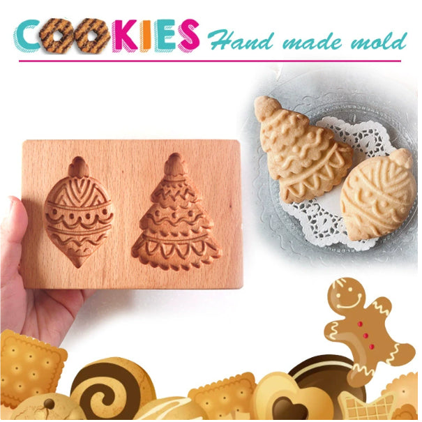 Cookie Cutter & Stamp Set for Baking - Provance Rose Style, Multiple Variants