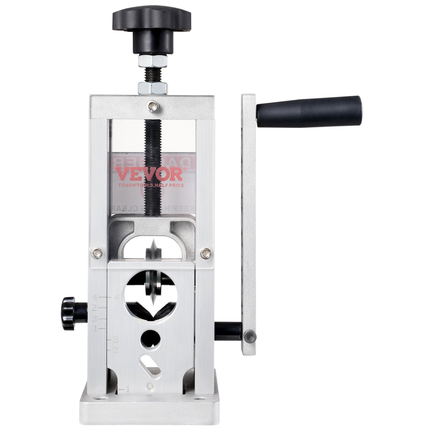 Manual Wire Stripping Machine - Copper Stripper with Hand Crank, Portable Aluminum Frame